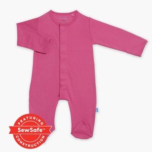 Magnetic Me Berry Wine Organic Cotton Purple Footie Multiple Sizes 3 6 9 months